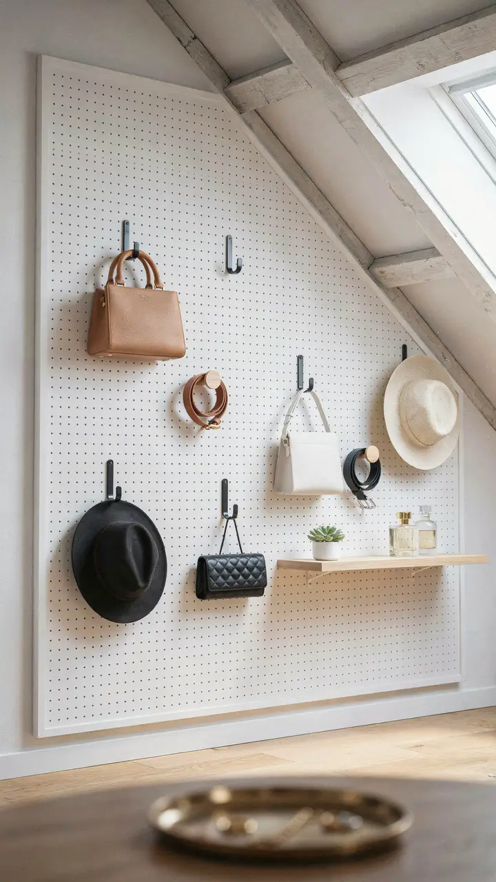Install a Pegboard Accessories Wall