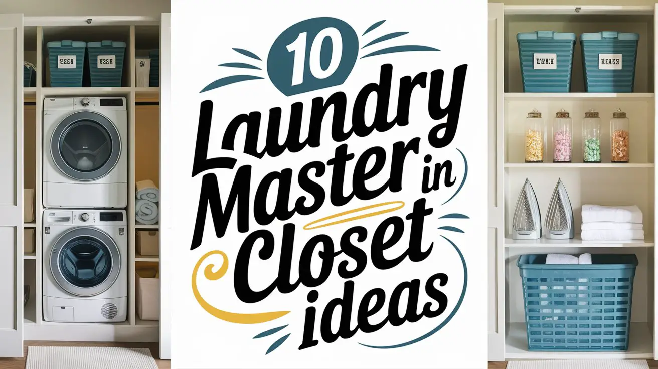Laundry Master in Closet Ideas