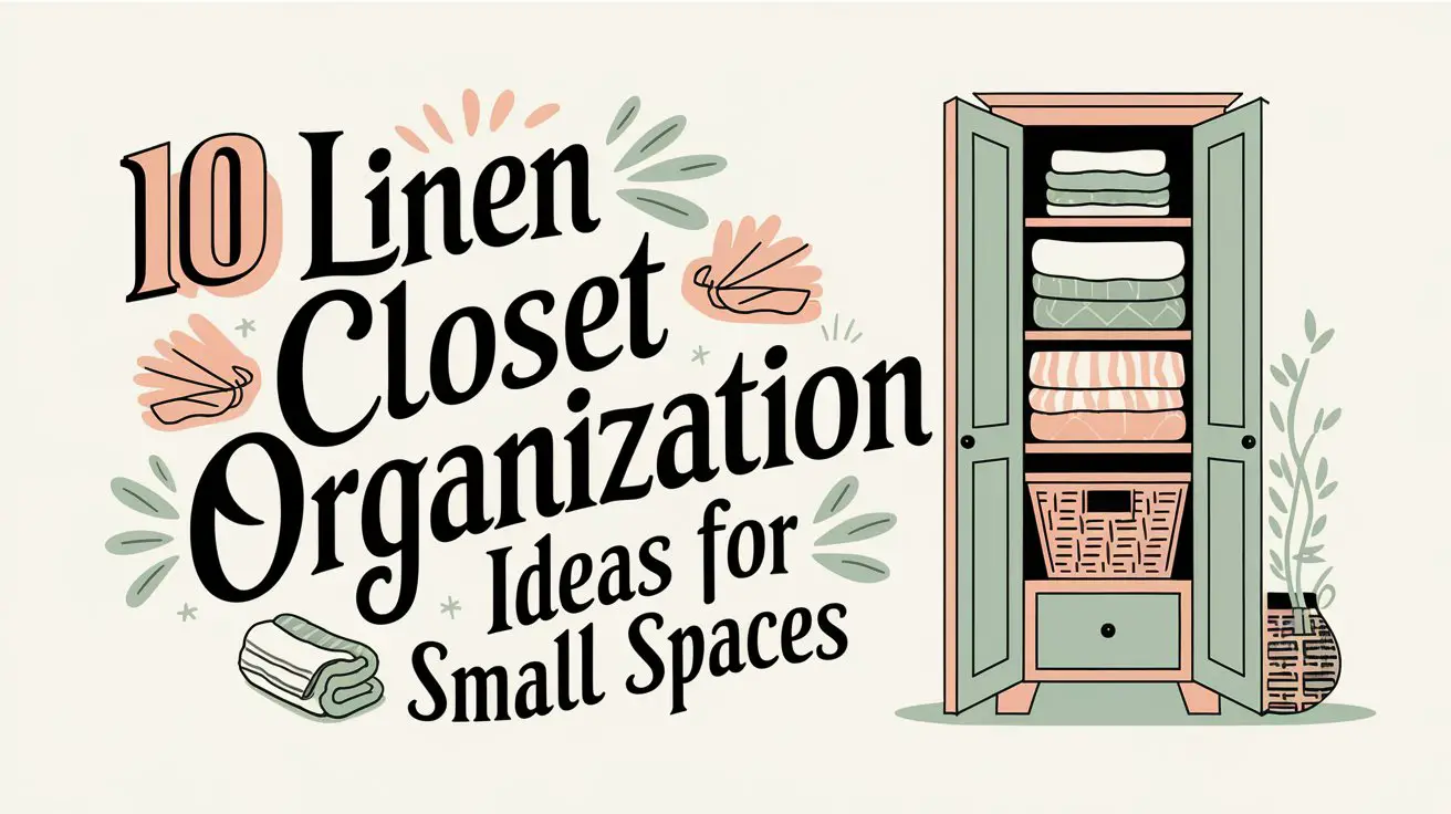 Linen Closet Organization Ideas for Small Spaces