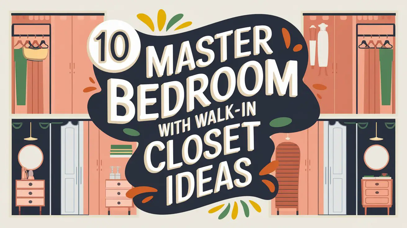 Master Bedroom with Walk-In Closet