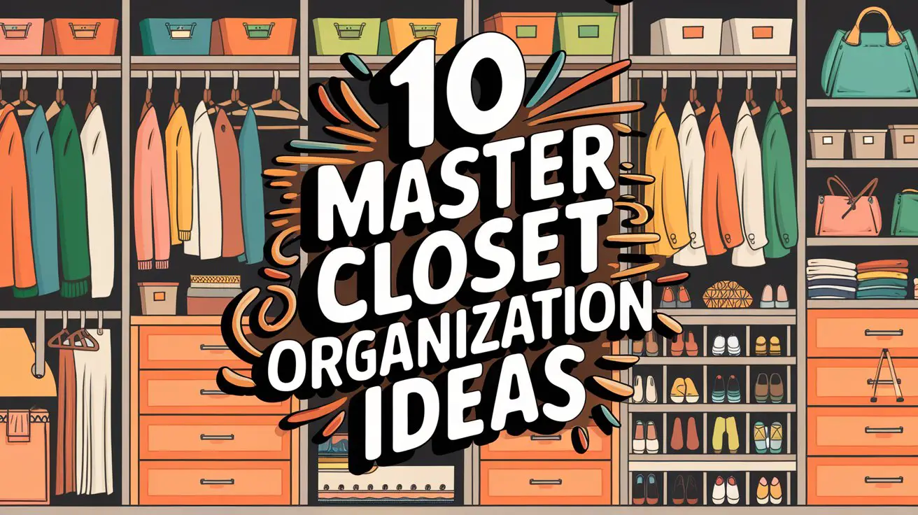 Master Closet Organization Ideas