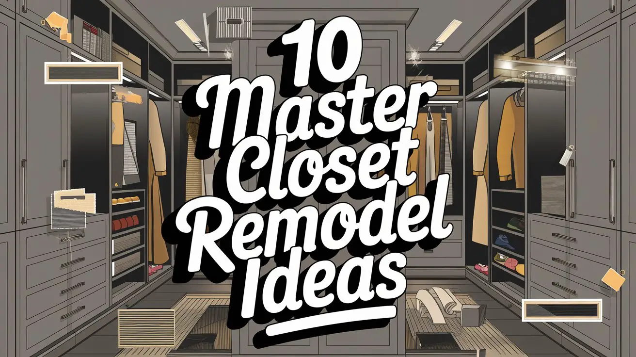 Master Closet Remodel Ideas