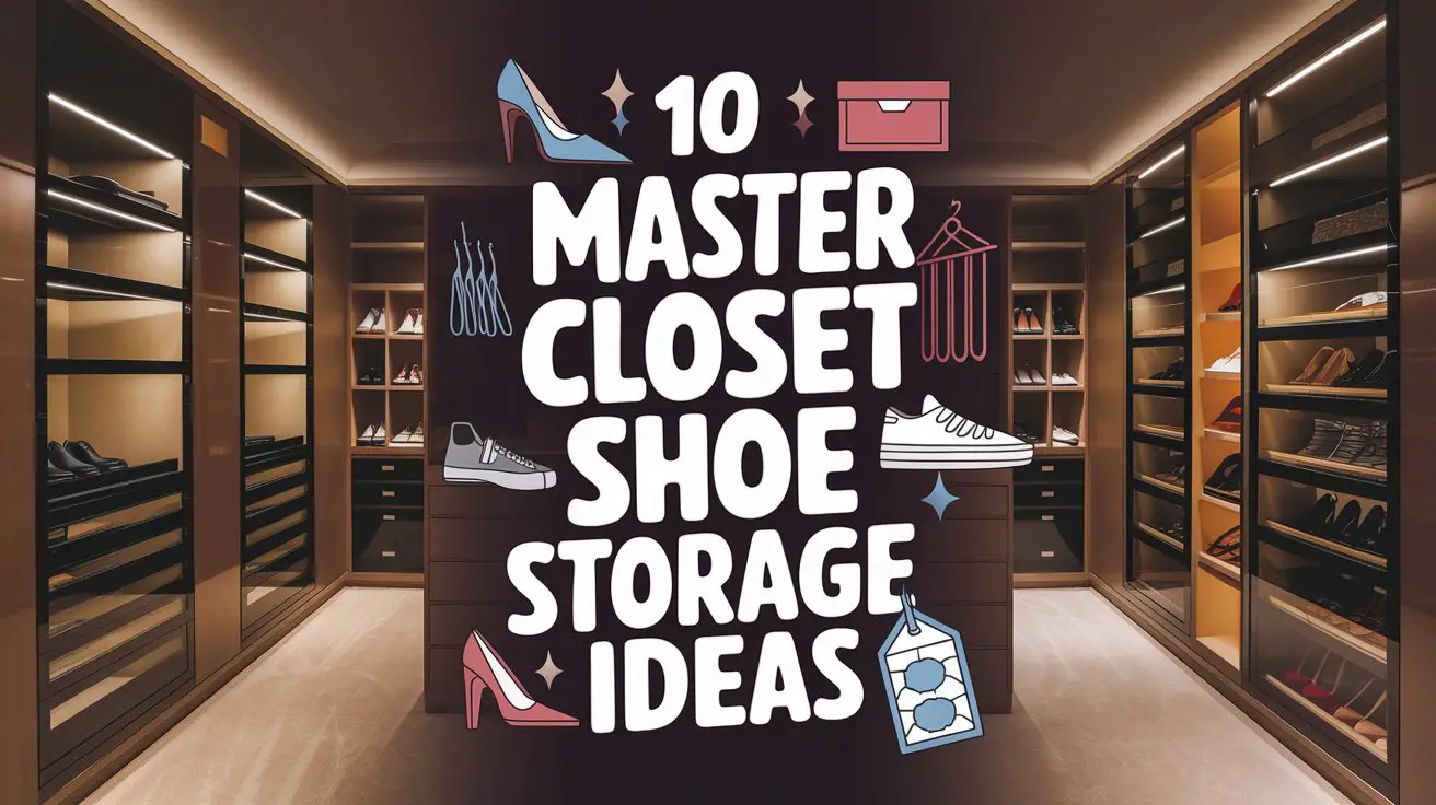 Master Closet Shoe Storage Ideas