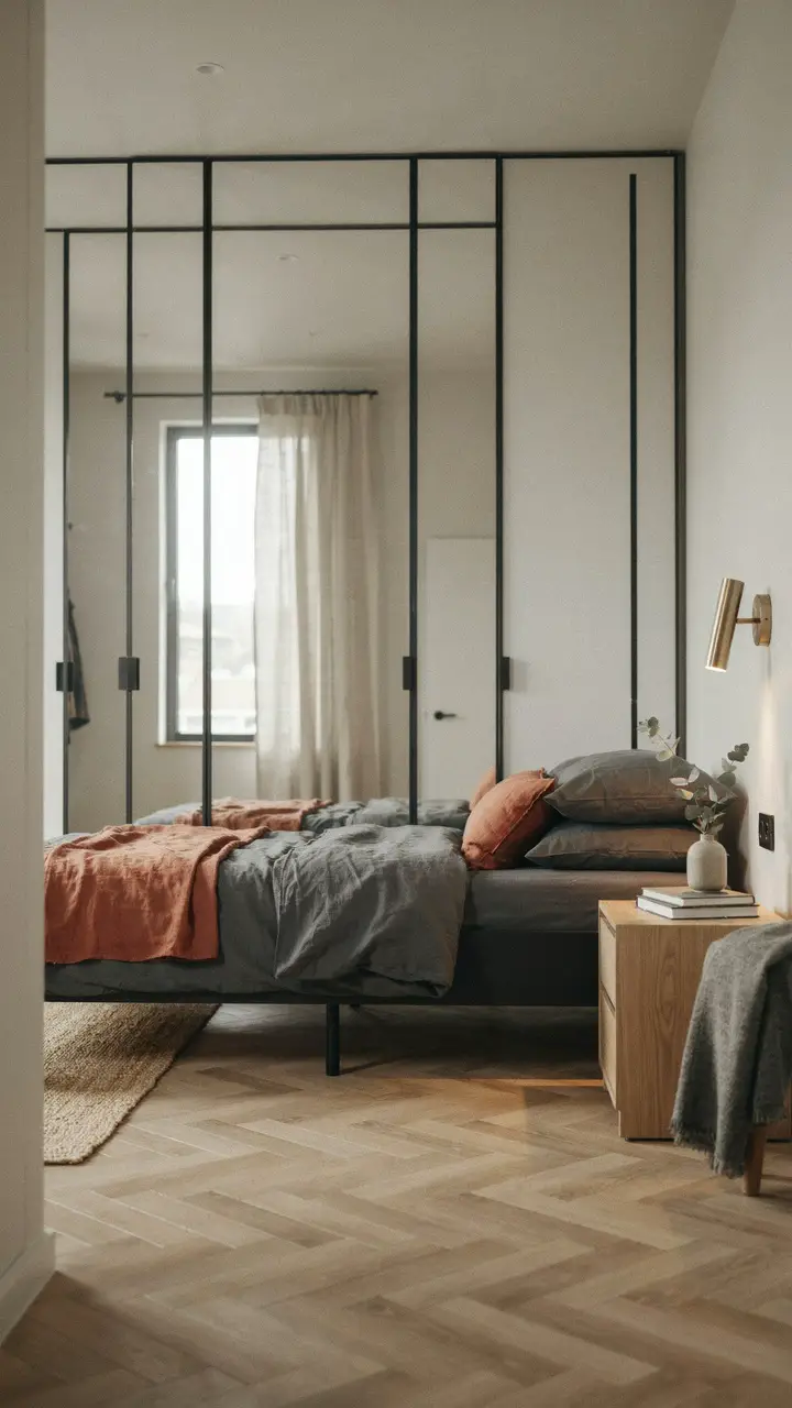 Mirror-Fronted Hidden Closets Two Problems, One Beautiful Solution