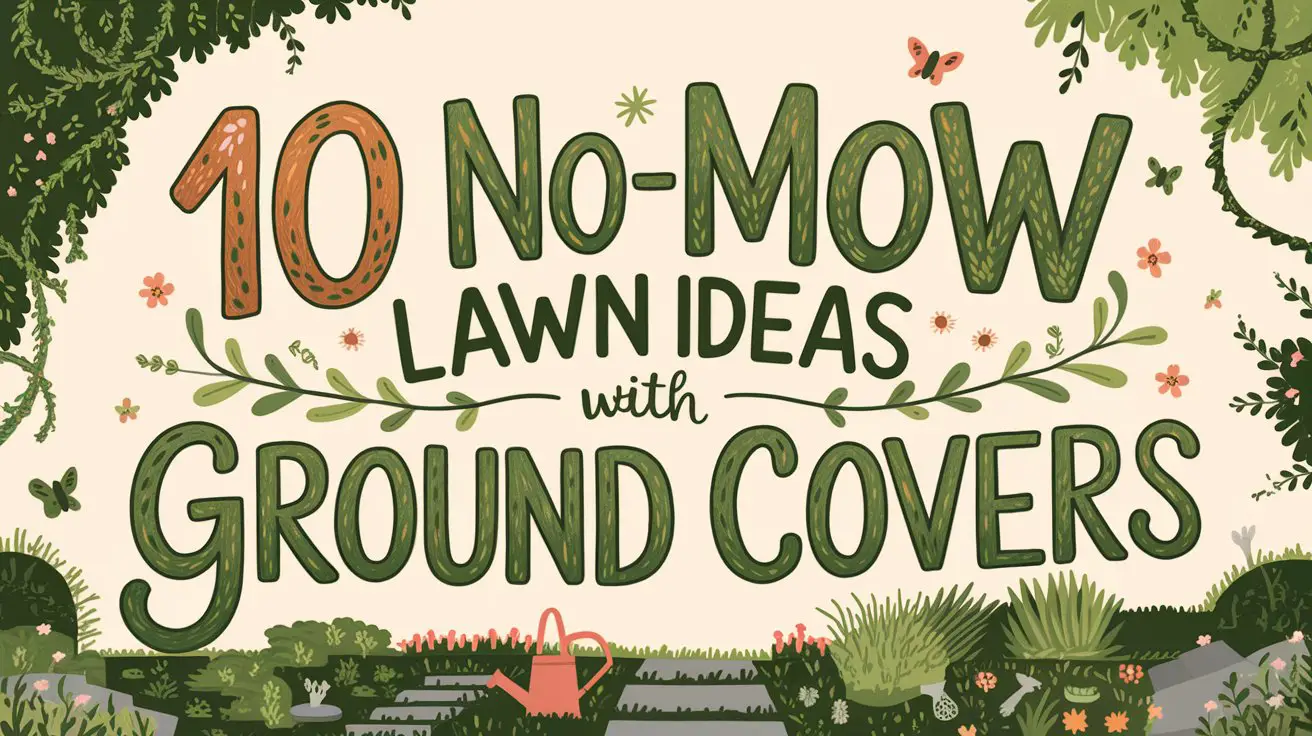 No-Mow Lawn Ideas with Ground Covers