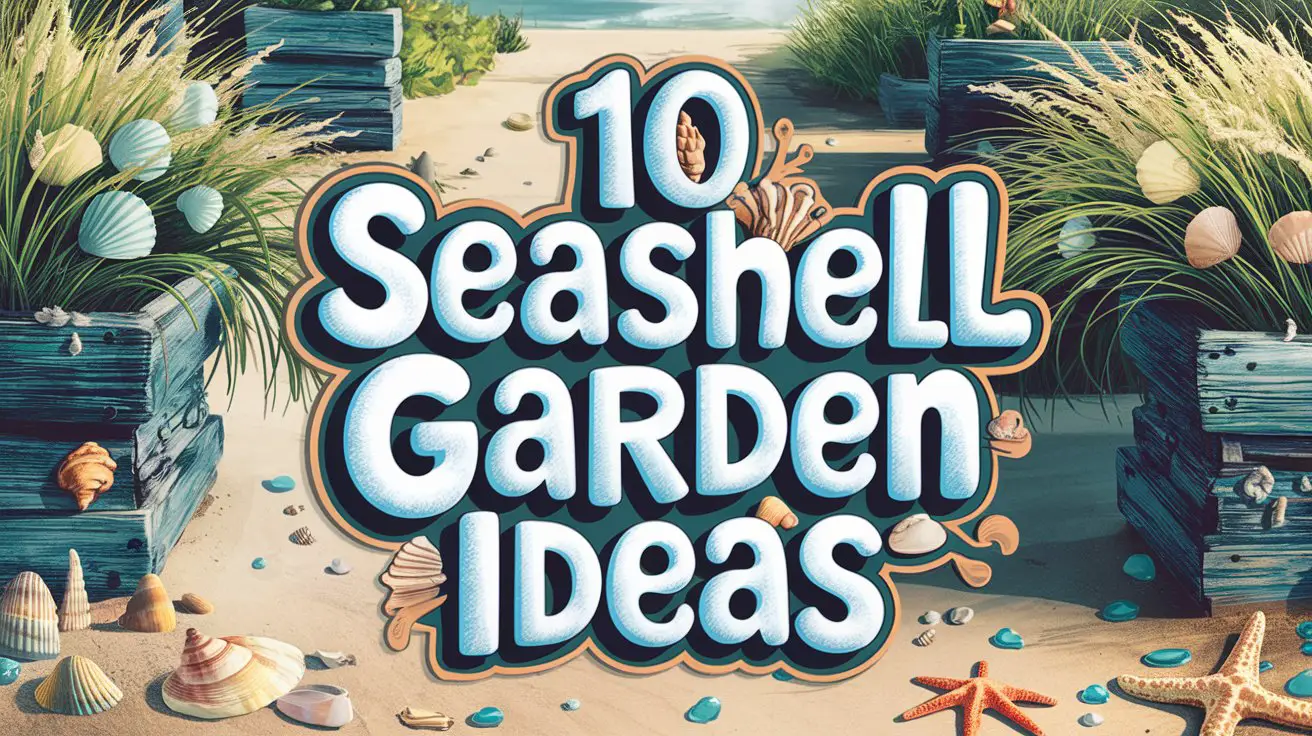 Seashell Garden Ideas