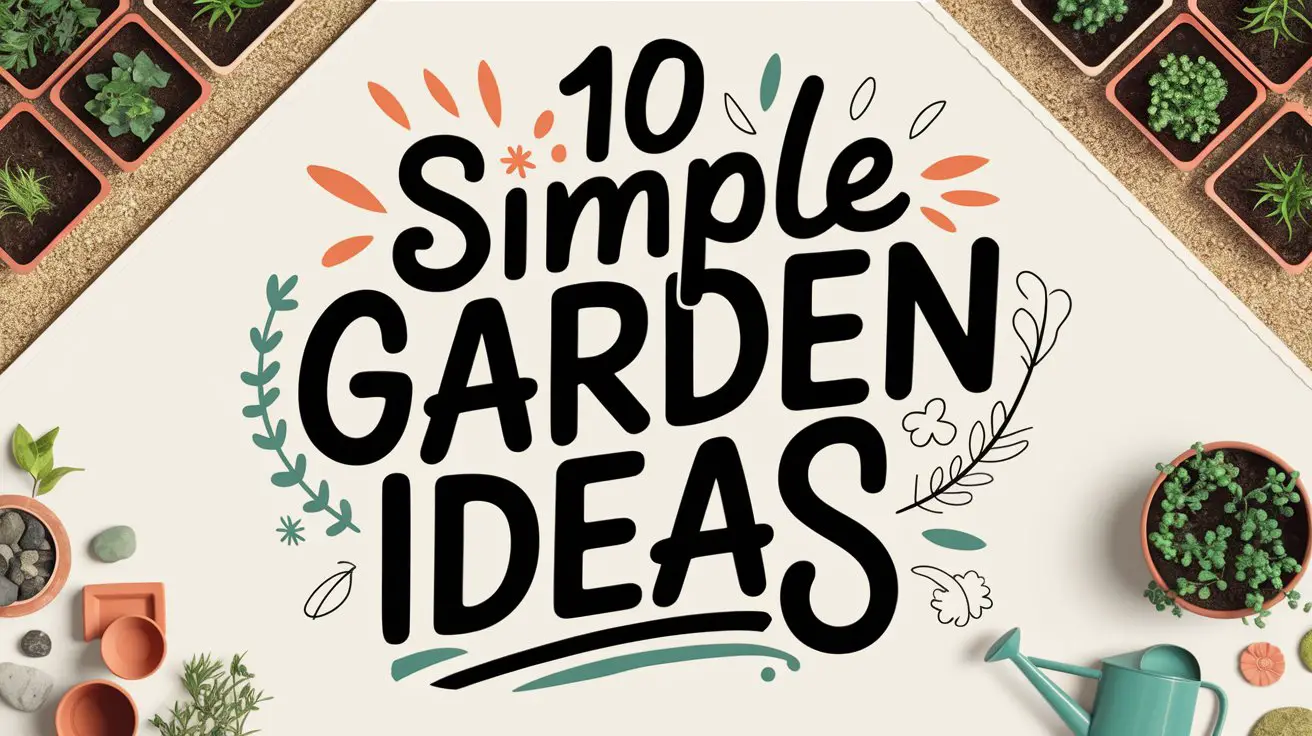 Simple Garden Ideas