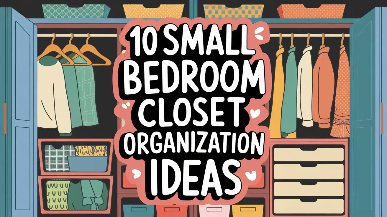 Small Bedroom Closet Organization Ideas