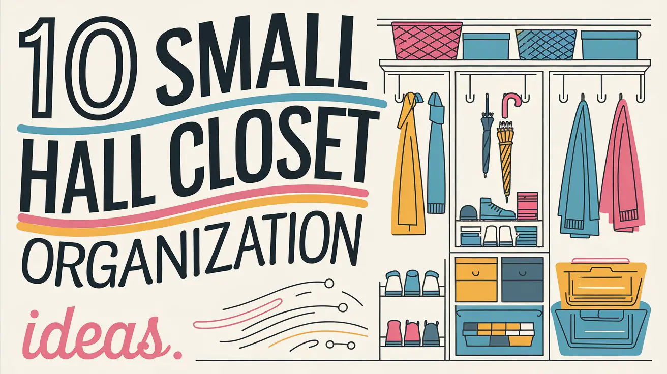 Small Hall Closet Organization Ideas