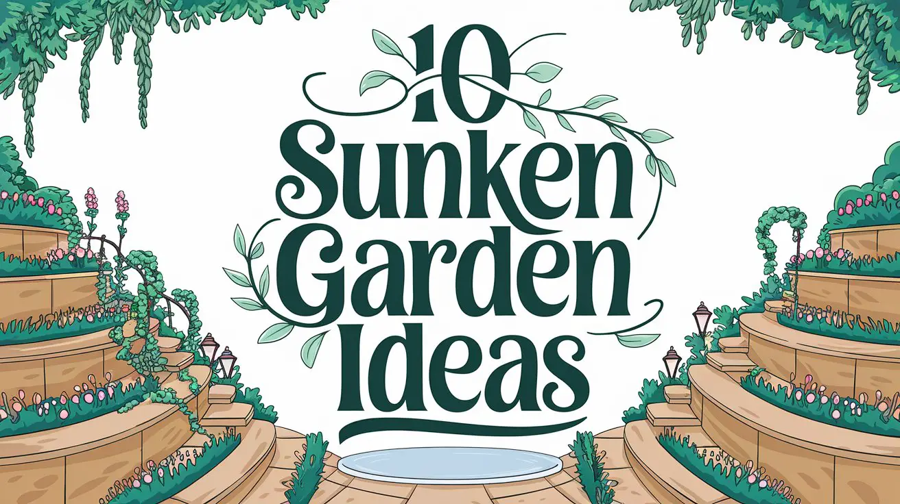 Sunken Garden Ideas