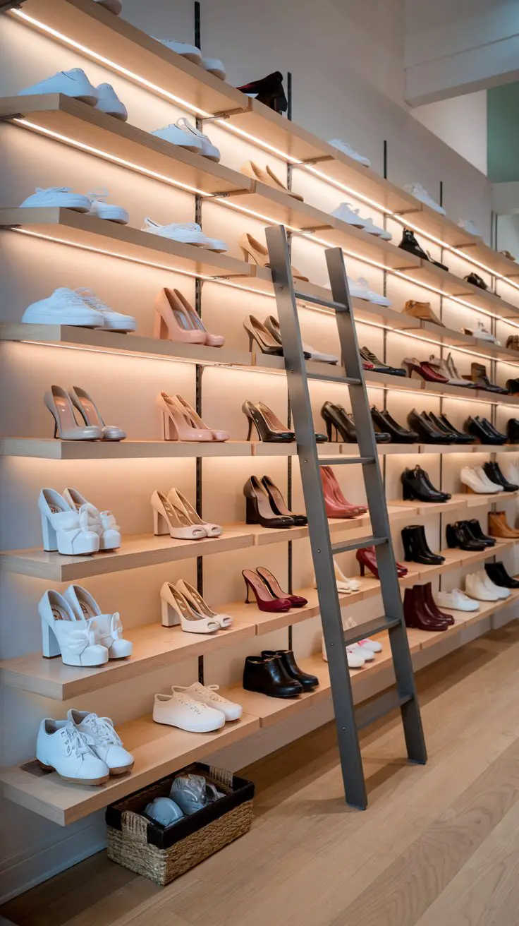 The Floor-to-Ceiling Custom Built-In System