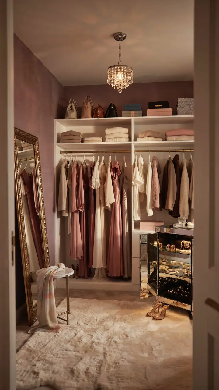 The Glam Chandelier Moment