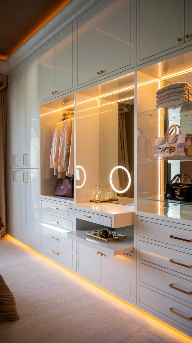 The Luxury Walk-In Look on a Bedroom Wall