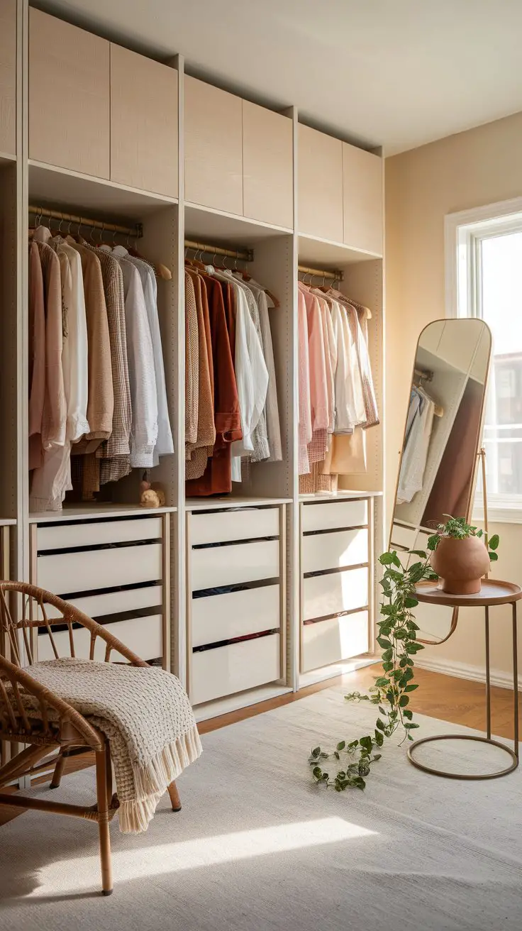 The Rental-Friendly Freestanding Closet System