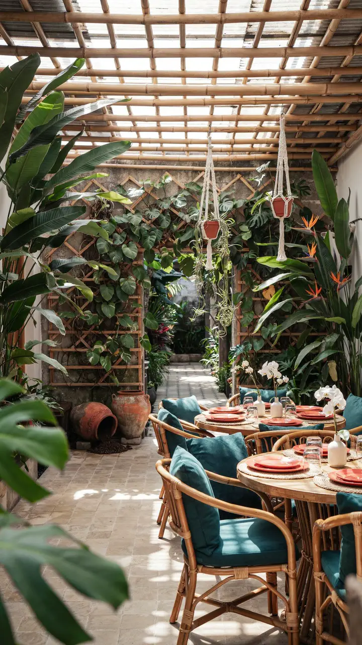 The Tropical Canopy Dining Room
