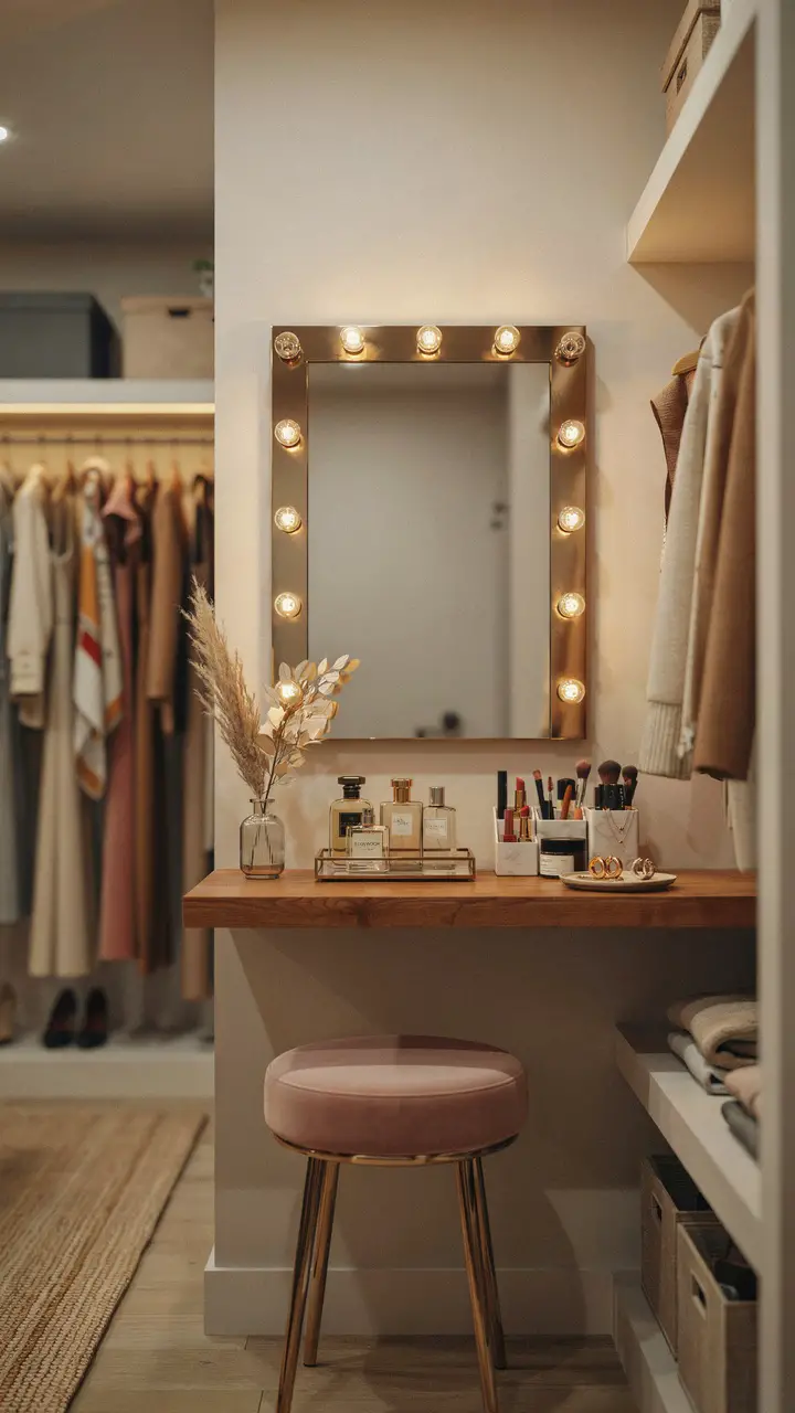 The Vanity Corner When Your Closet Becomes a Getting-Ready Sanctuary
