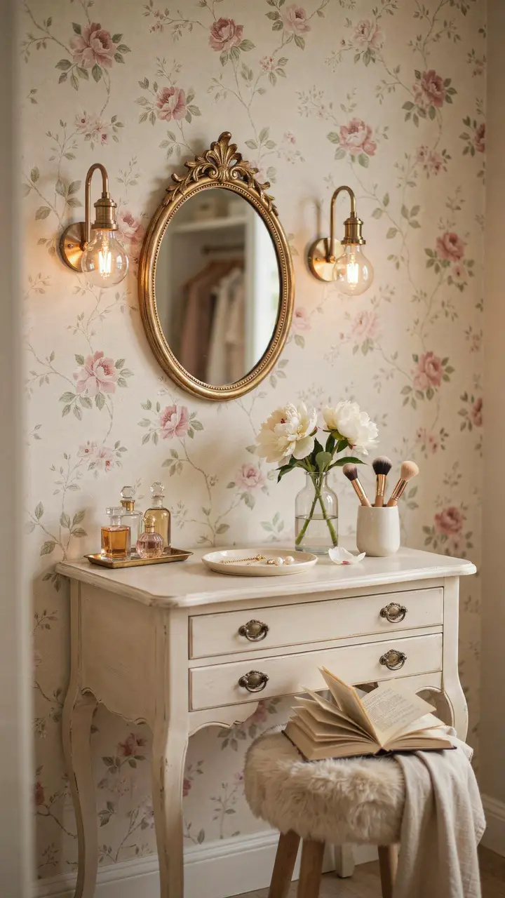 The Vintage Vanity Nook