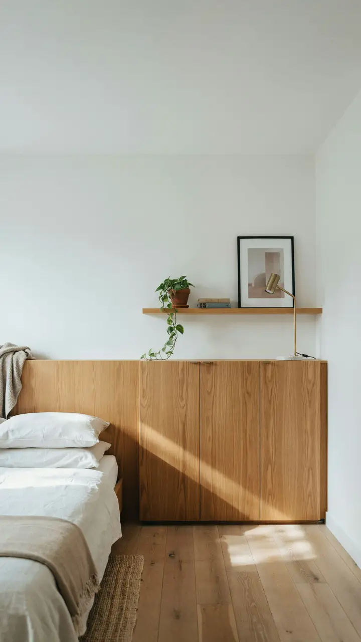 The Wardrobe-as-Headboard Partition Wall