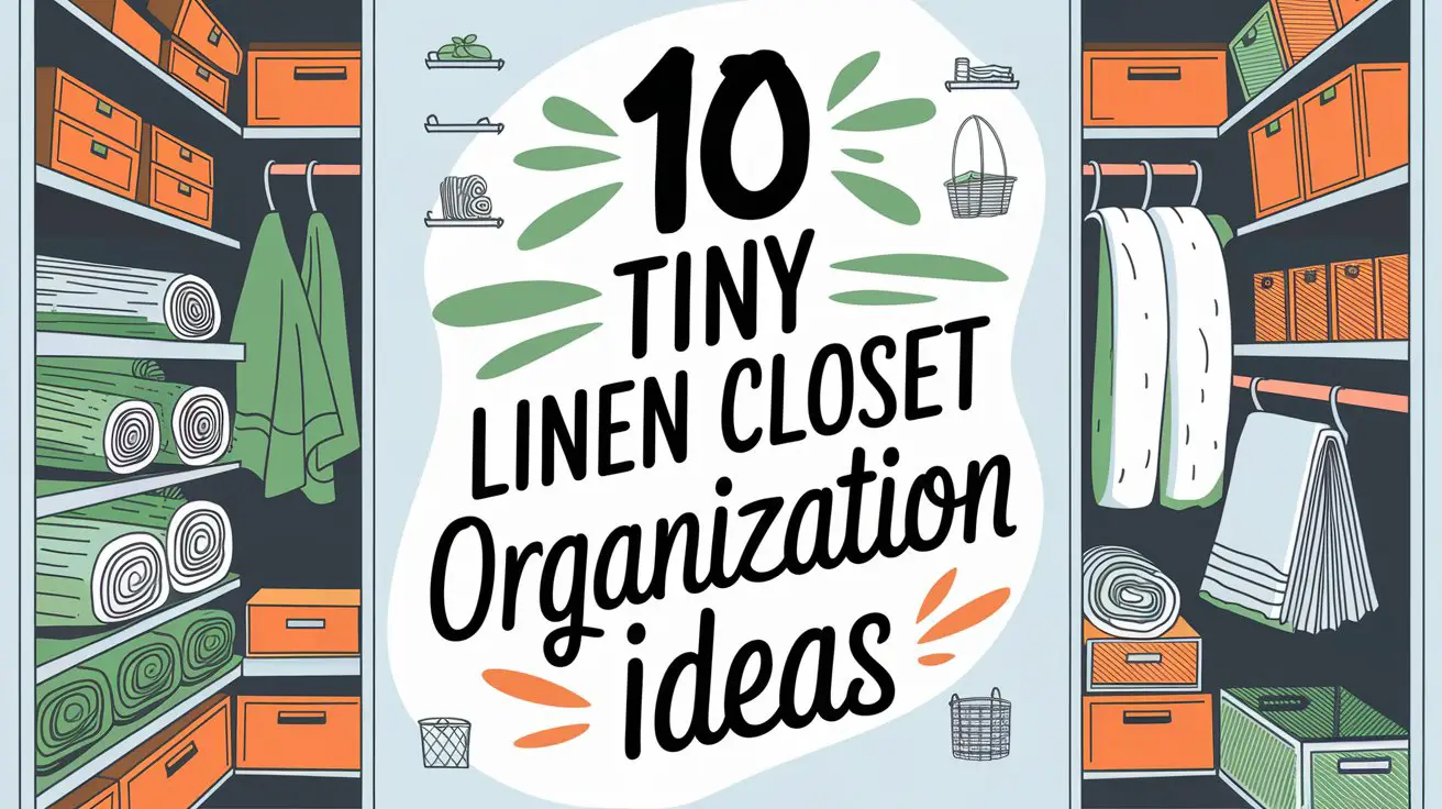 Tiny Linen Closet Organization Ideas