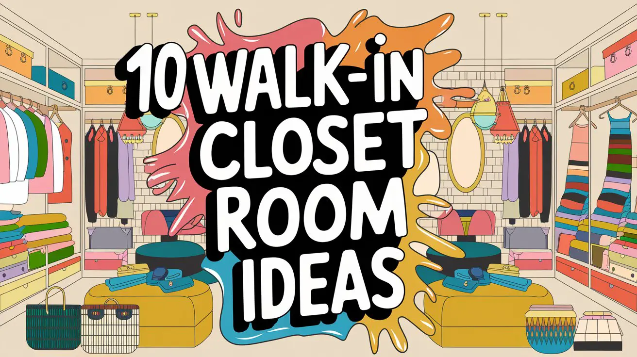 Walk-In Closet Room Ideas
