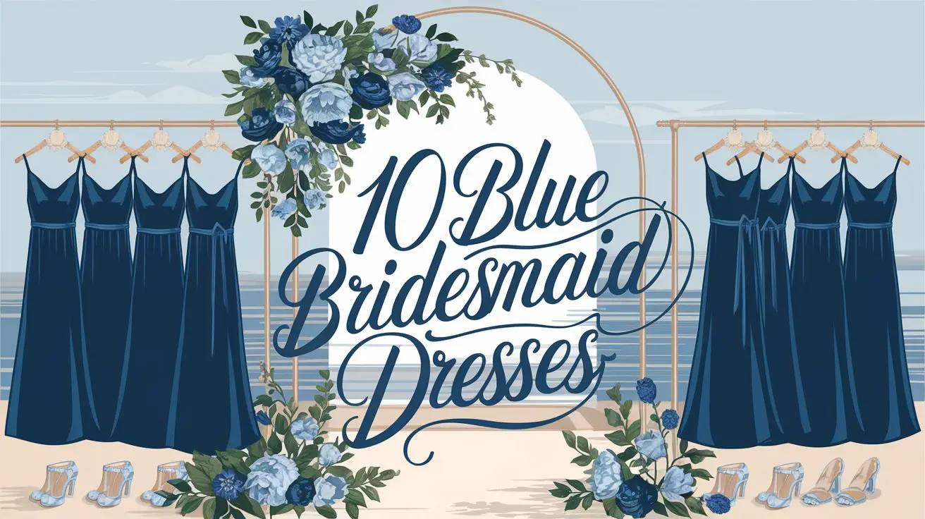 Blue Bridesmaid Dresses