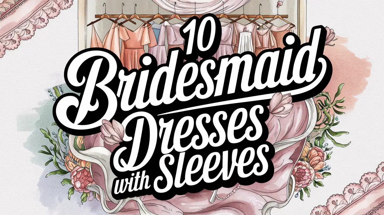 Bridesmaid Dresses With Sleeves