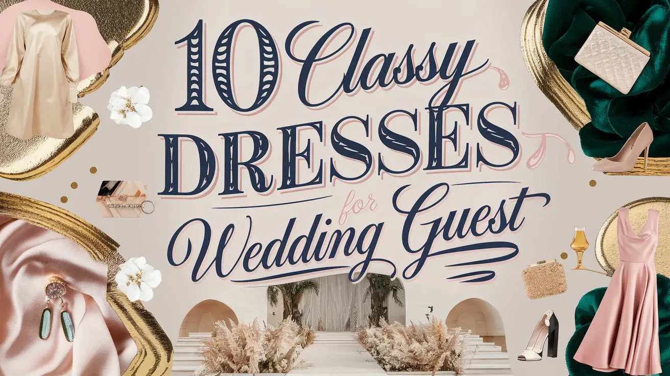 Classy Dresses for Wedding Guest