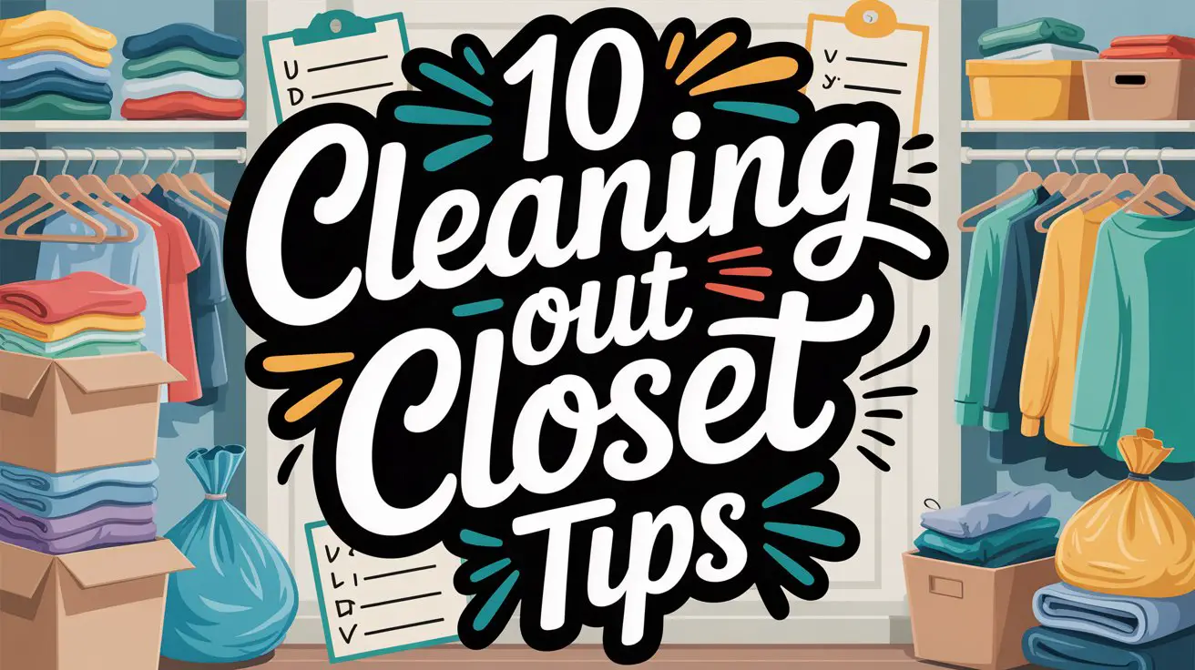 Cleaning Out Closet Tips
