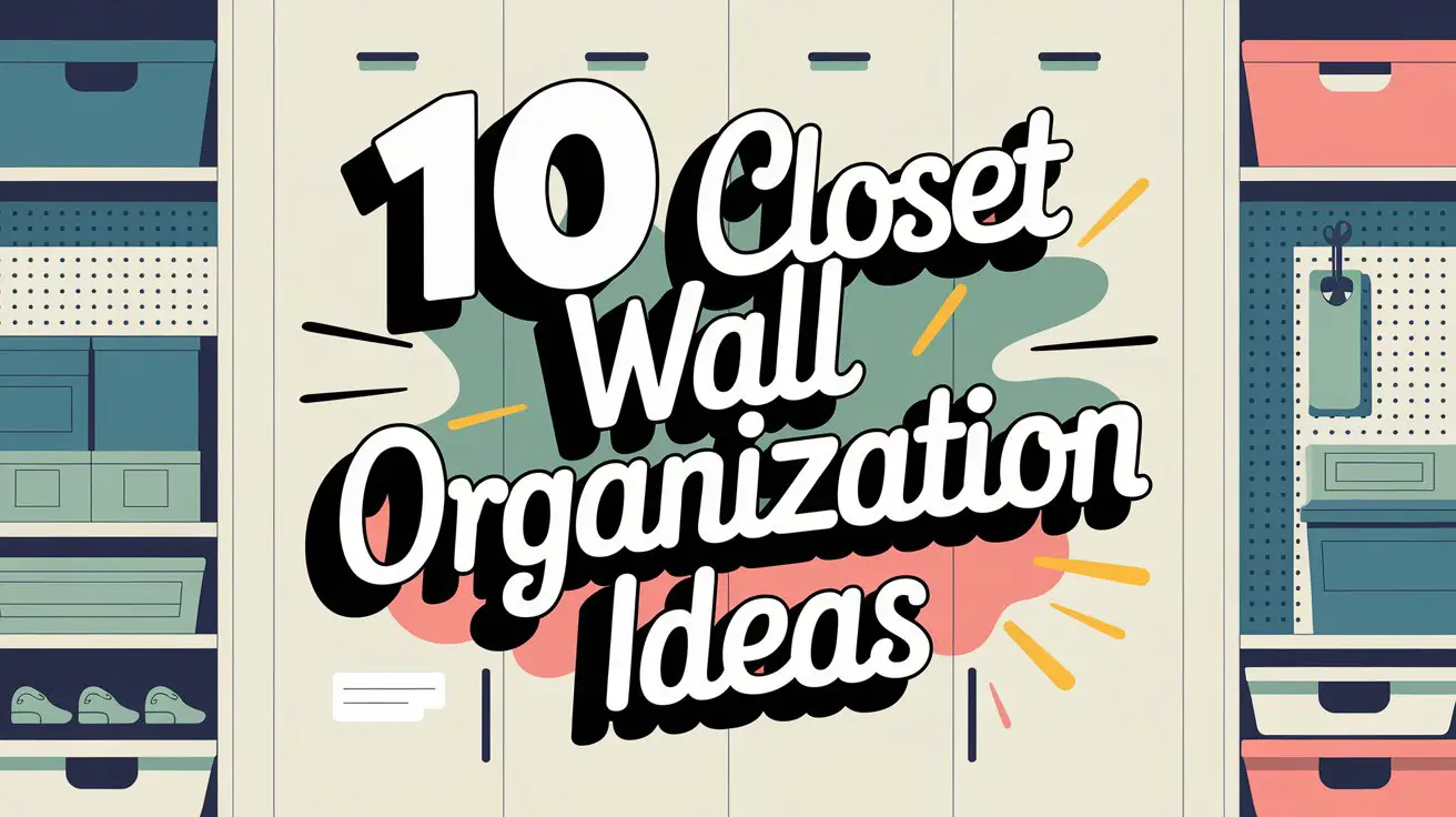 Closet Wall Organization Ideas