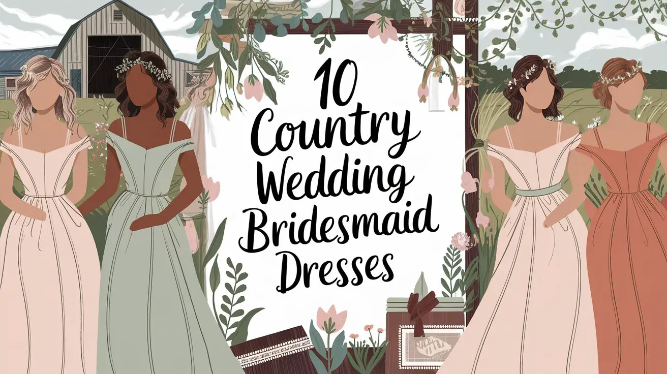 Country Wedding Bridesmaid Dresses