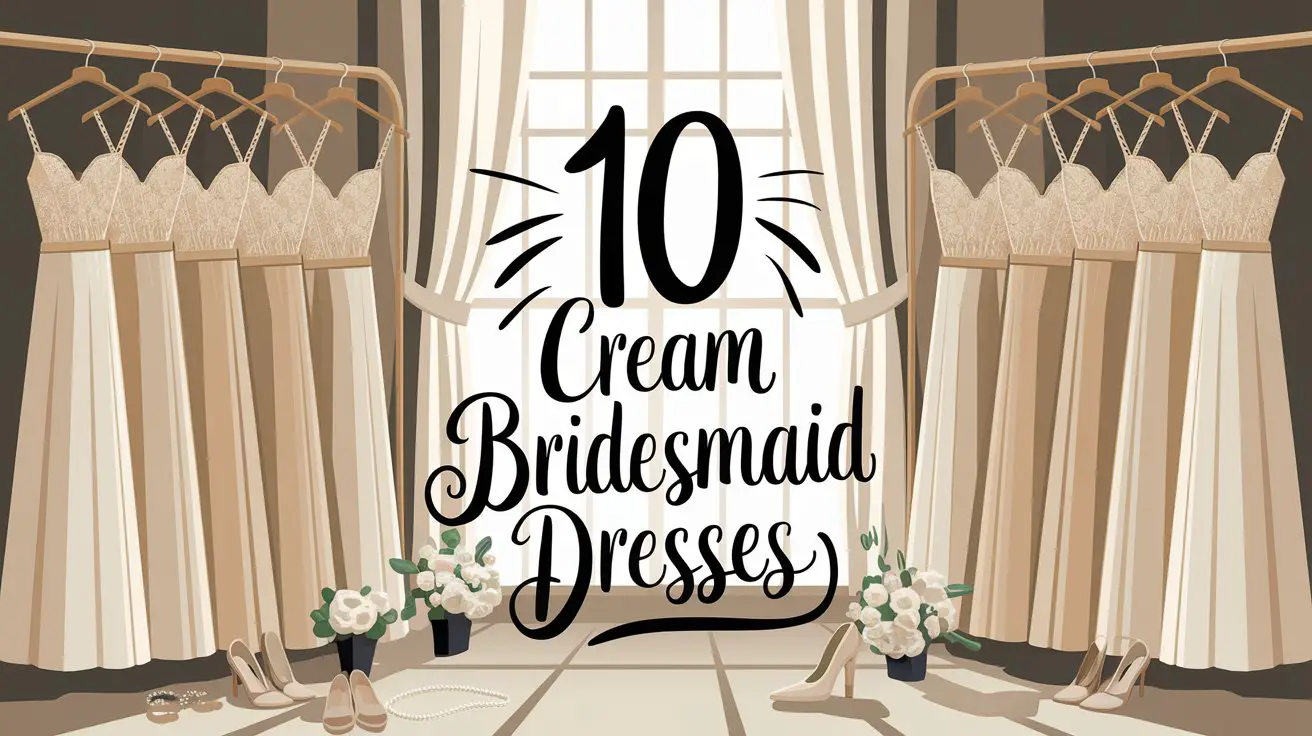 Cream Bridesmaid Dresses