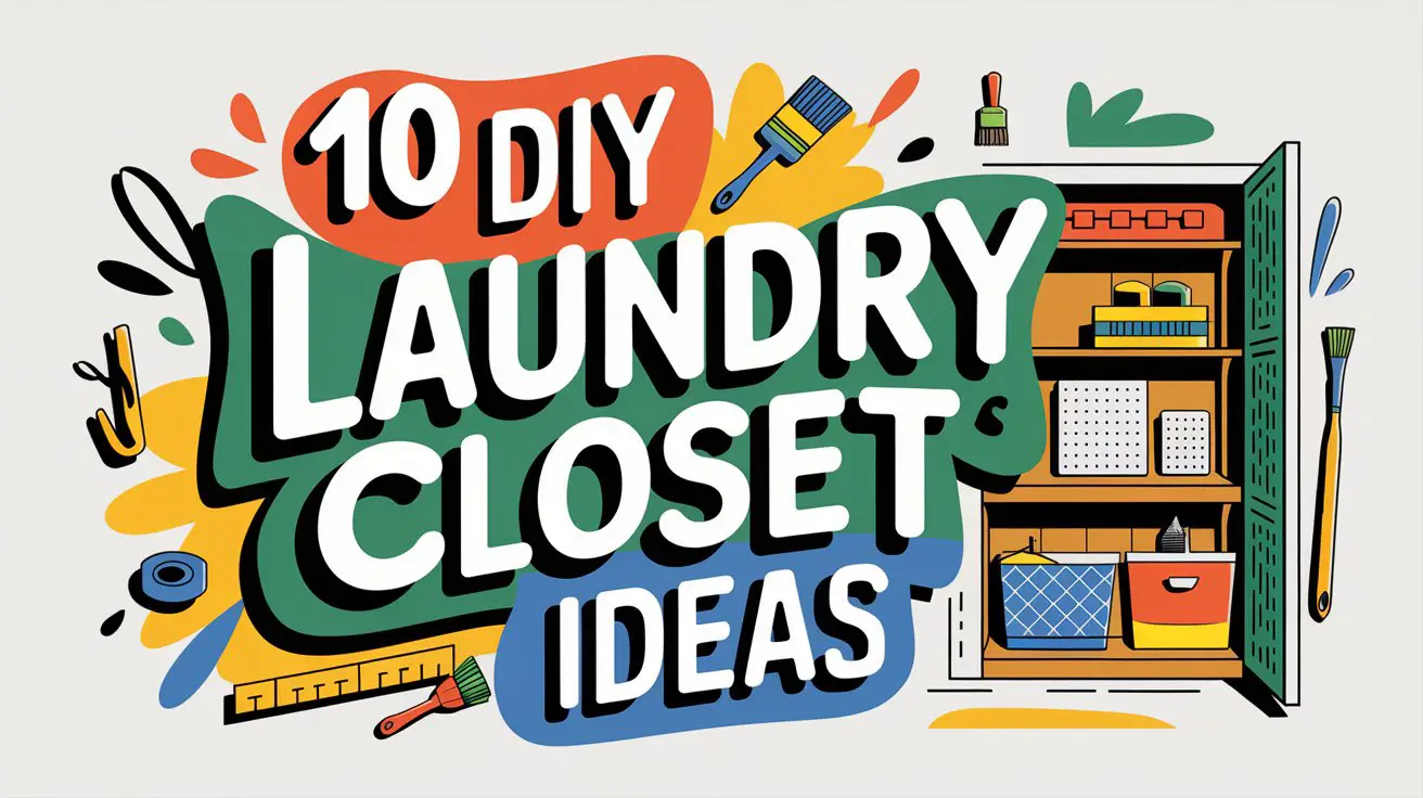 DIY Laundry Closet Ideas