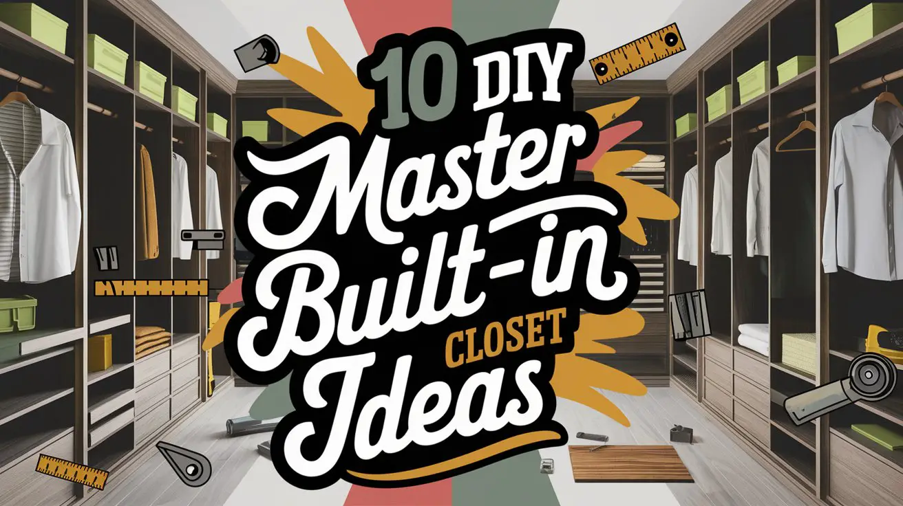 DIY Master Built-In Closet Ideas