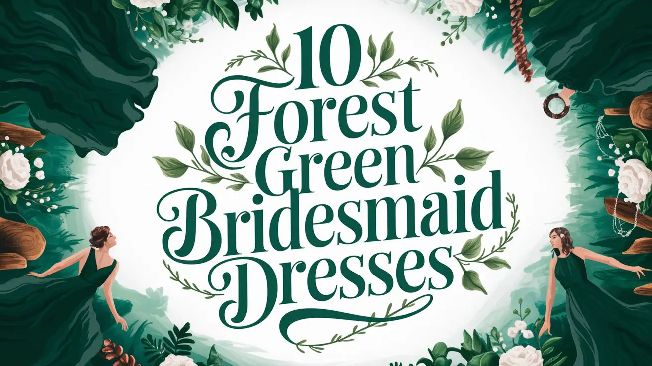 Forest Green Bridesmaid Dresses
