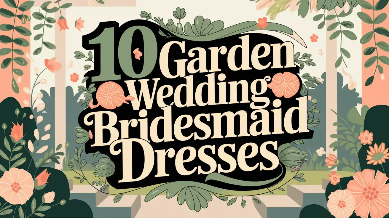 Garden Wedding Bridesmaid Dresses
