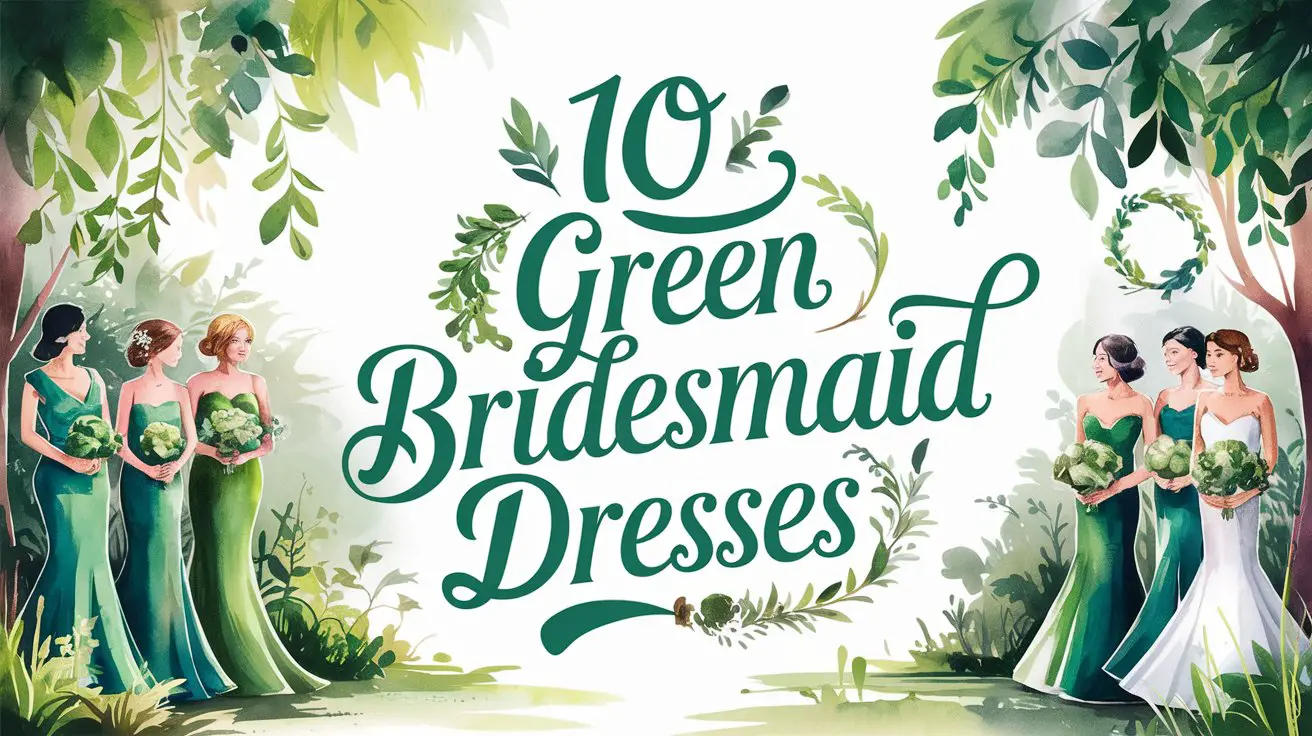 Green Bridesmaid Dresses