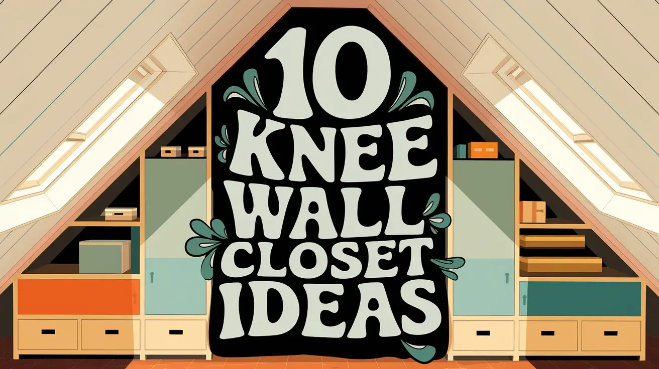 Knee Wall Closet Ideas