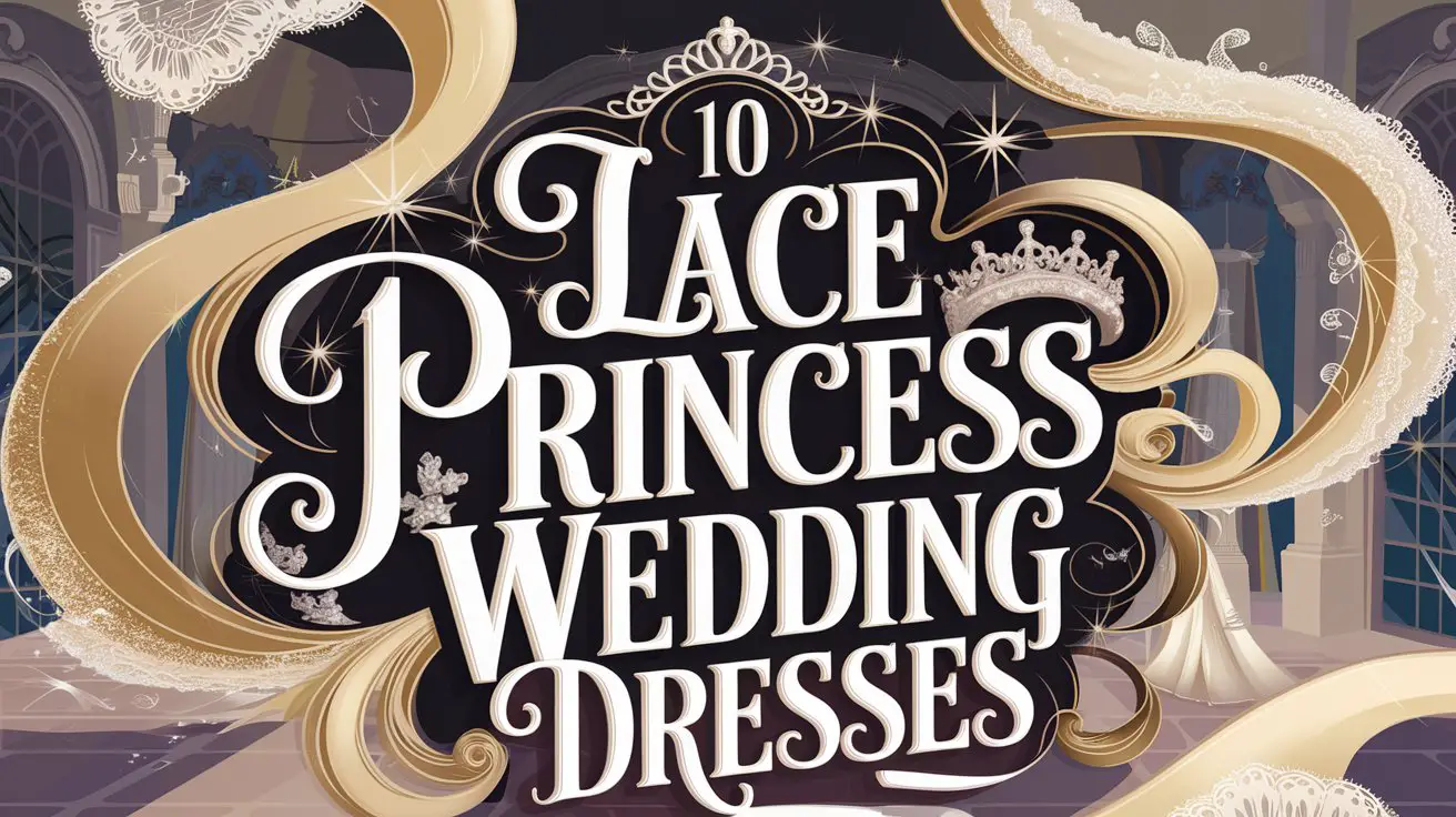Lace Princess Wedding Dresses
