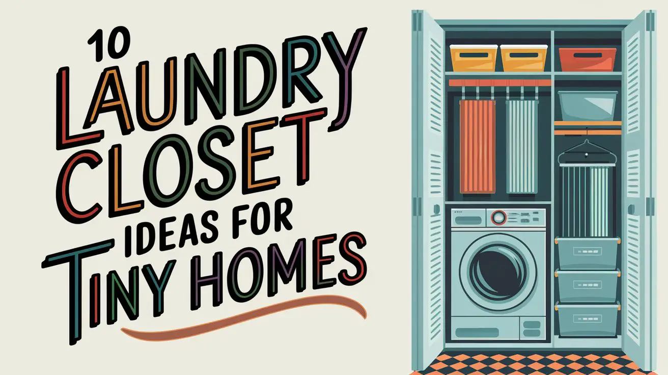 Laundry Closet Ideas for Tiny Homes