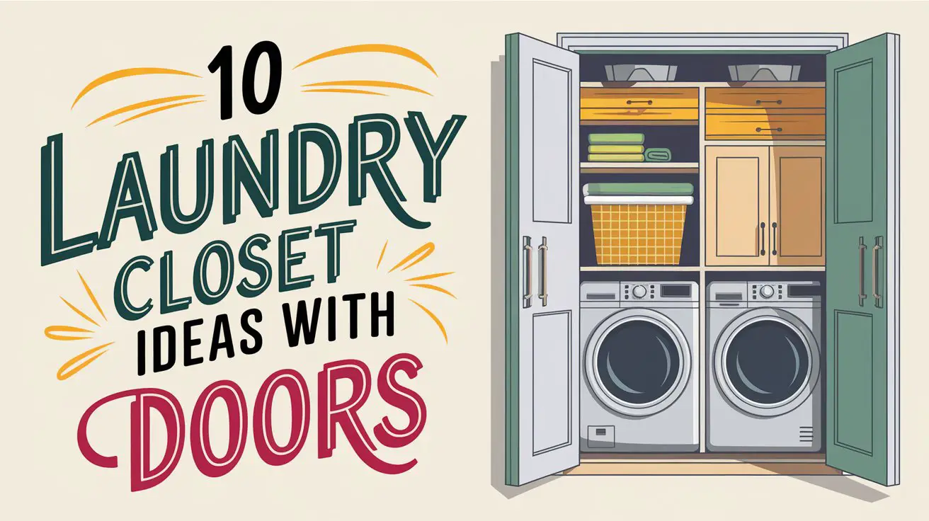 Laundry Closet Ideas with Doors