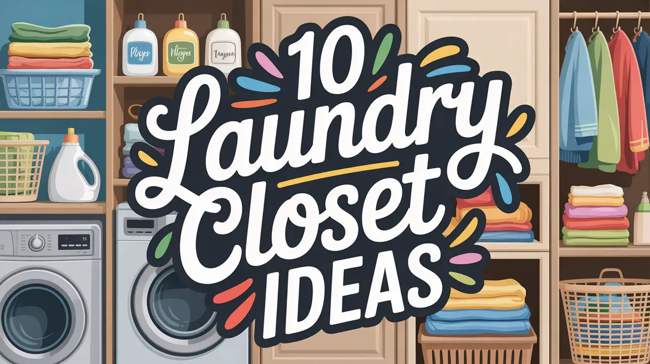 Laundry Closet Ideas