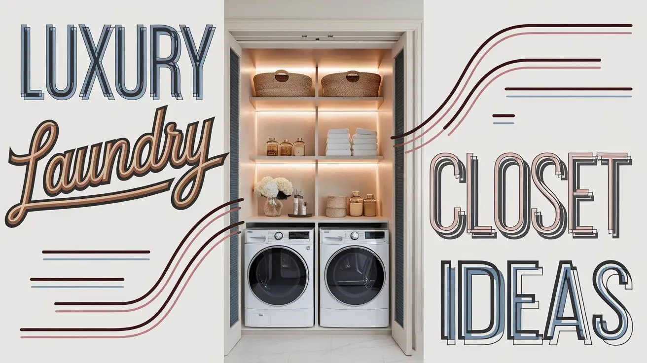 Luxury Laundry Closet Ideas