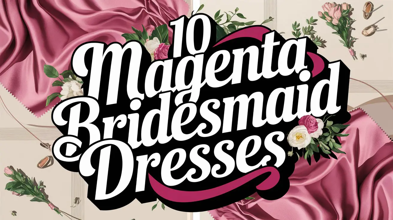 Magenta Bridesmaid Dresses