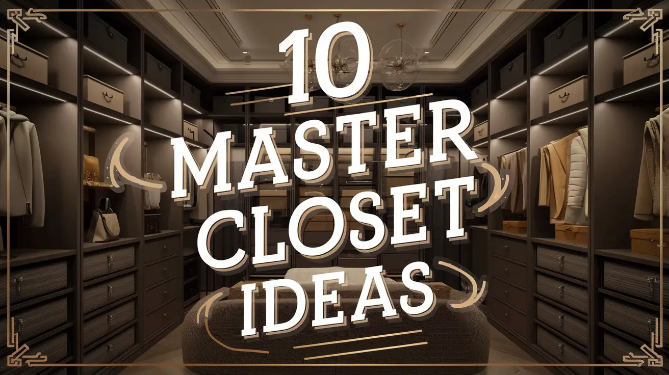 Master Closet Ideas