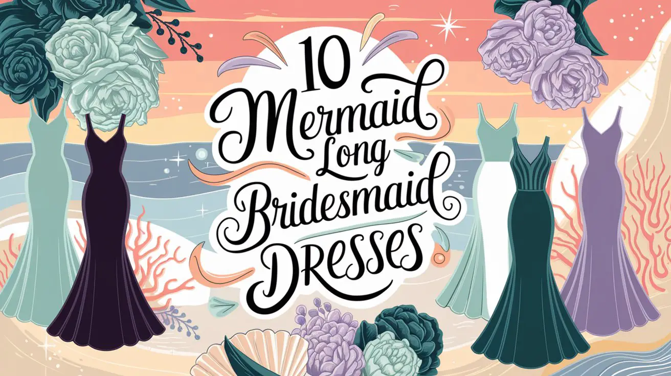 Mermaid Long Bridesmaid Dresses