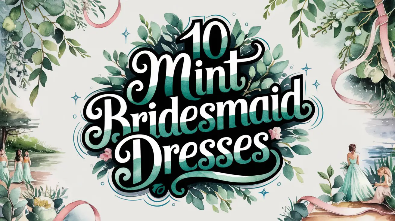 Mint Bridesmaid Dresses