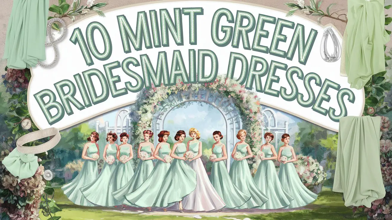 Mint Green Bridesmaid Dresses