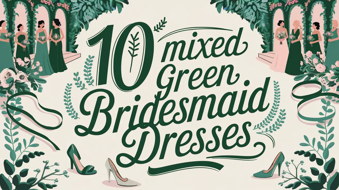 Mixed Green Bridesmaid Dresses