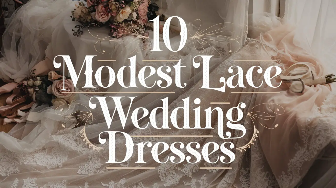 Modest Lace Wedding Dresses