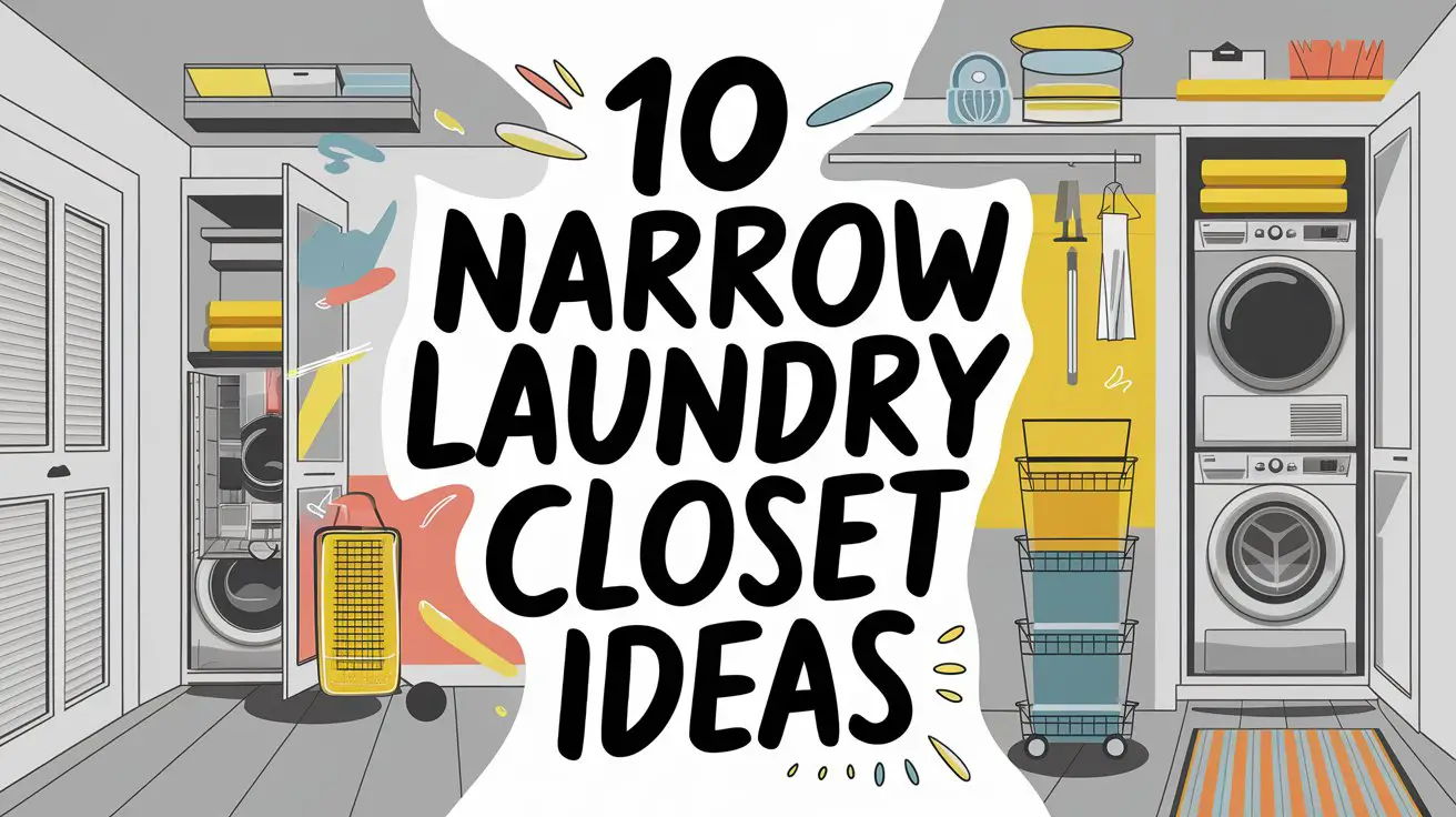 Narrow Laundry Closet Ideas